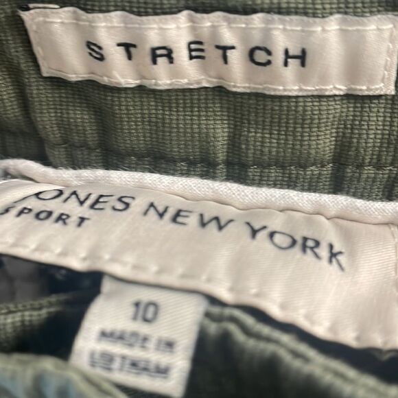 Jones New York Sport Ladies Stretch Pants, Green, Size 10 - Picture 4 of 6